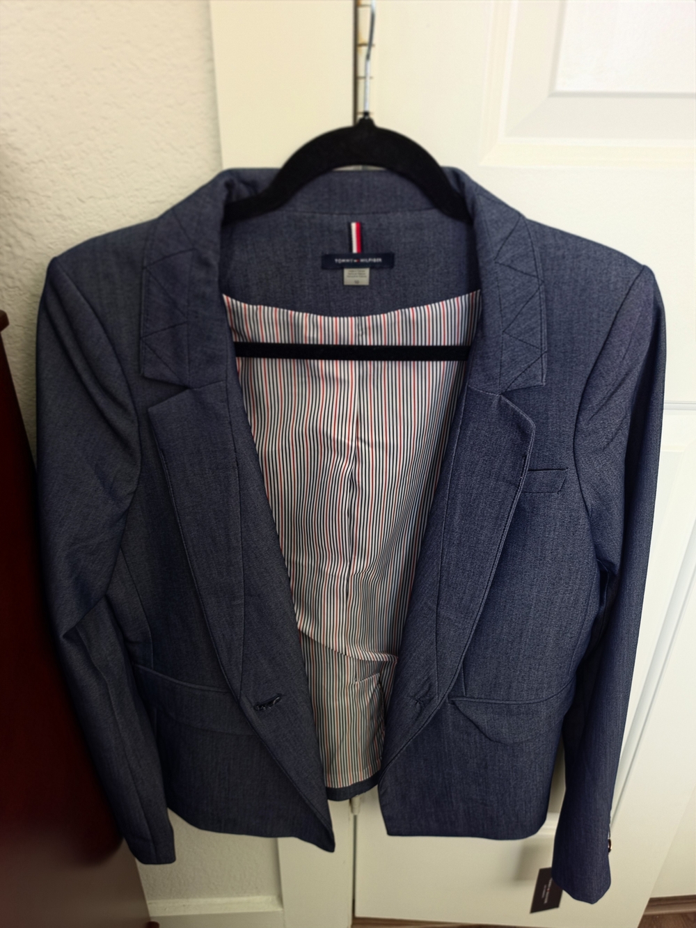 Tommy Hilfiger Women's Navy Blazer